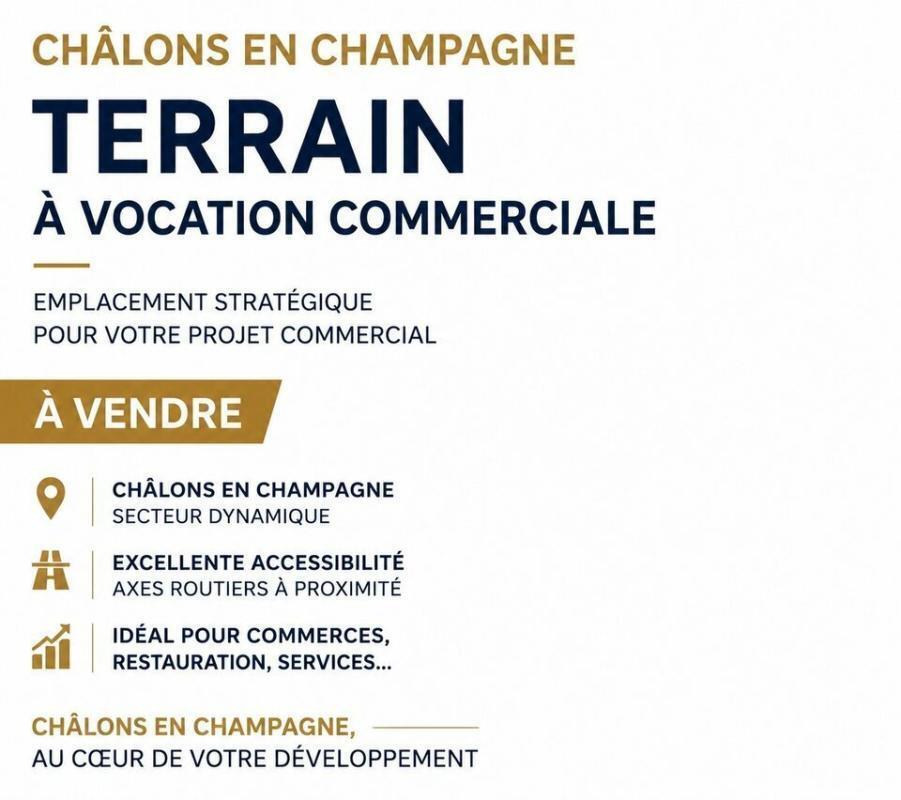 Terrain dans Chalons En Champagne à vendre Photo de l’immeuble– Image 1 sur 2