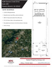 4189 Tanners Creek Dr, Flowery Branch, GA à louer Plan d’étage– Image 2 sur 2