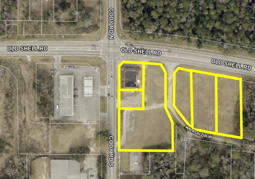 Old Shell Rd, Mobile, AL à vendre - Plan de site – Image 2 sur 5