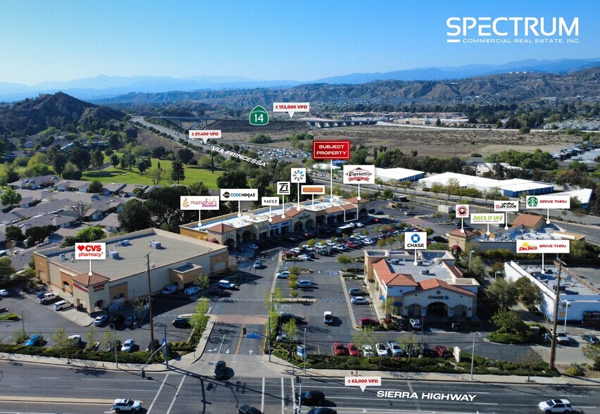 26865-26989 Sierra Hwy, Newhall, CA à louer - Aérien – Image 2 sur 15