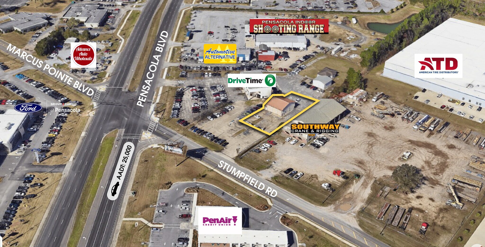 6400 Pensacola Blvd, Pensacola, FL à louer Photo de l’immeuble– Image 1 sur 5