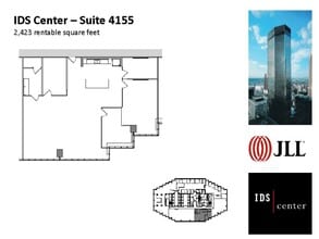 80 S 8th St, Minneapolis, MN à louer Plan d’étage– Image 1 sur 1