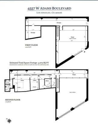 Plus de détails pour 4557-4575 W Adams Blvd, Los Angeles, CA - Bureau/Local commercial à louer