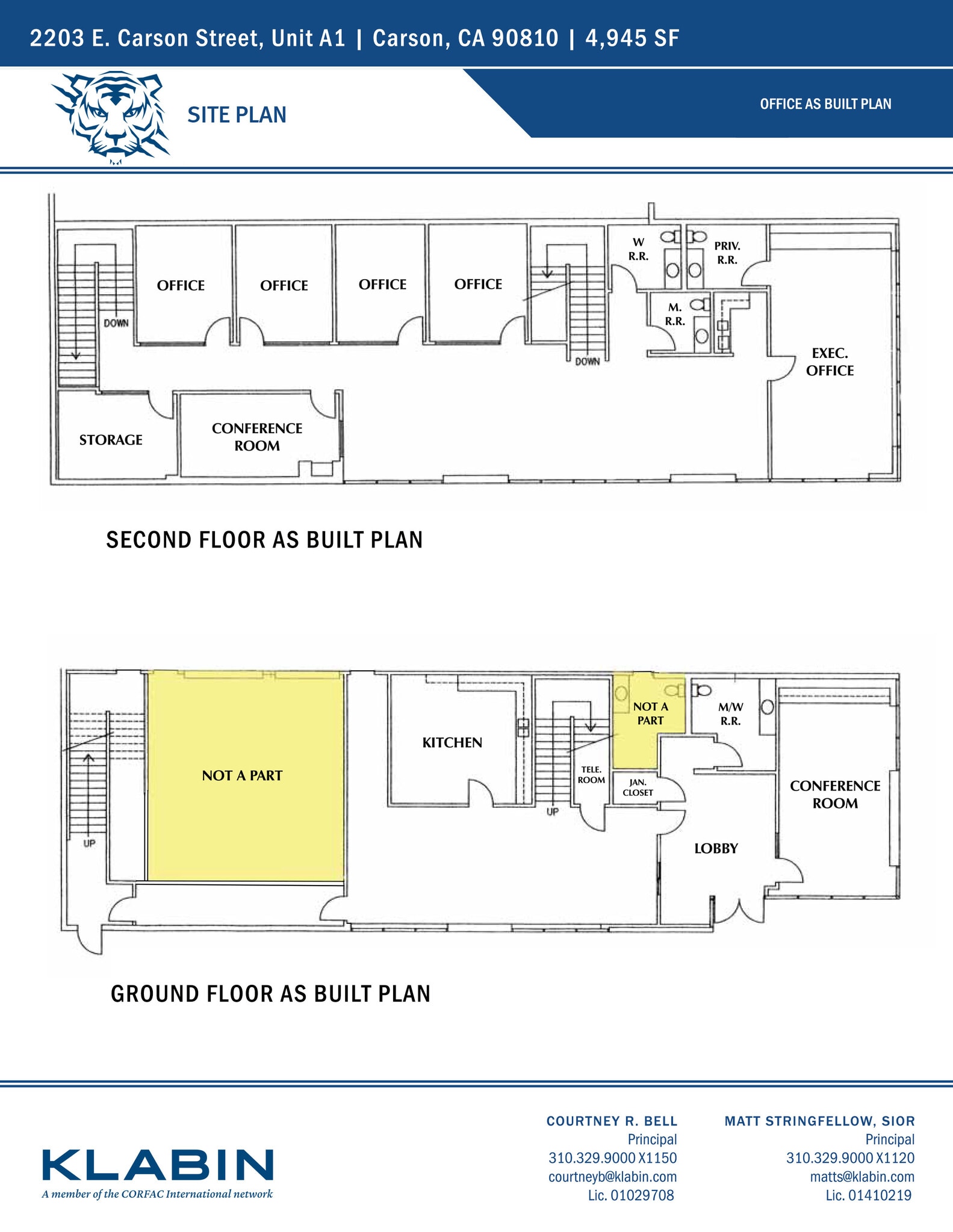 2203 E Carson St, Carson, CA à louer Plan de site– Image 1 sur 1