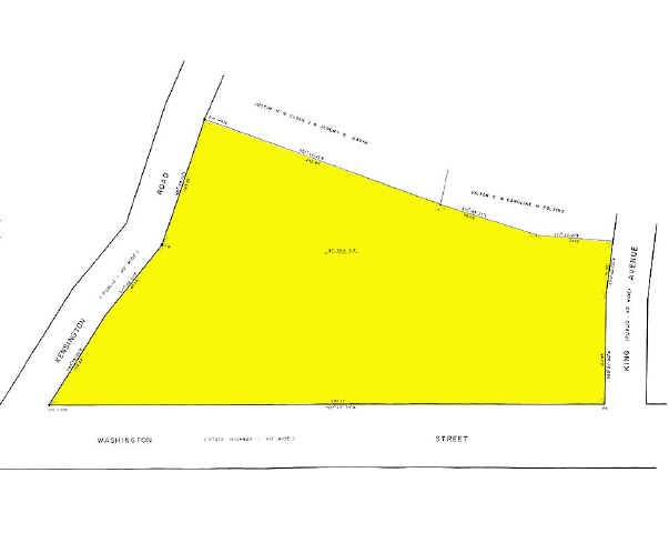 316-342 Washington St, Weymouth, MA à louer Plan cadastral– Image 1 sur 2