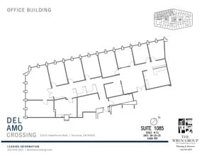 21515 Hawthorne Blvd, Torrance, CA à louer Plan d’étage– Image 1 sur 2