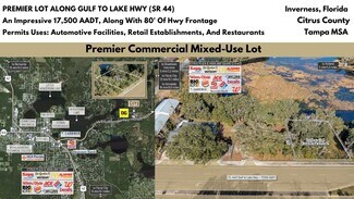 Plus de détails pour 8933 Gulf to Lake Hwy, Inverness, FL - Terrain à vendre