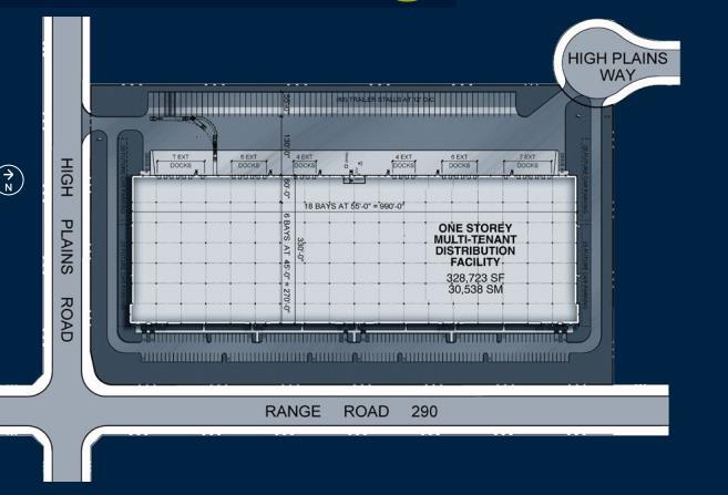 260238 High Plains Way, Rocky View No 44, AB à louer - Plan de site – Image 3 sur 3