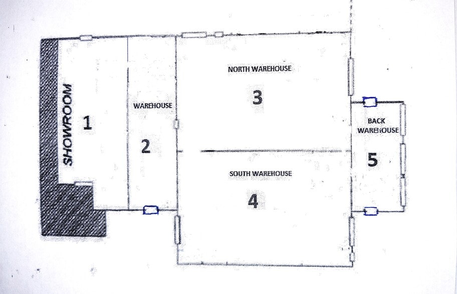 3333 N Main St, Jacksonville, FL à louer - Plan d’étage – Image 3 sur 8
