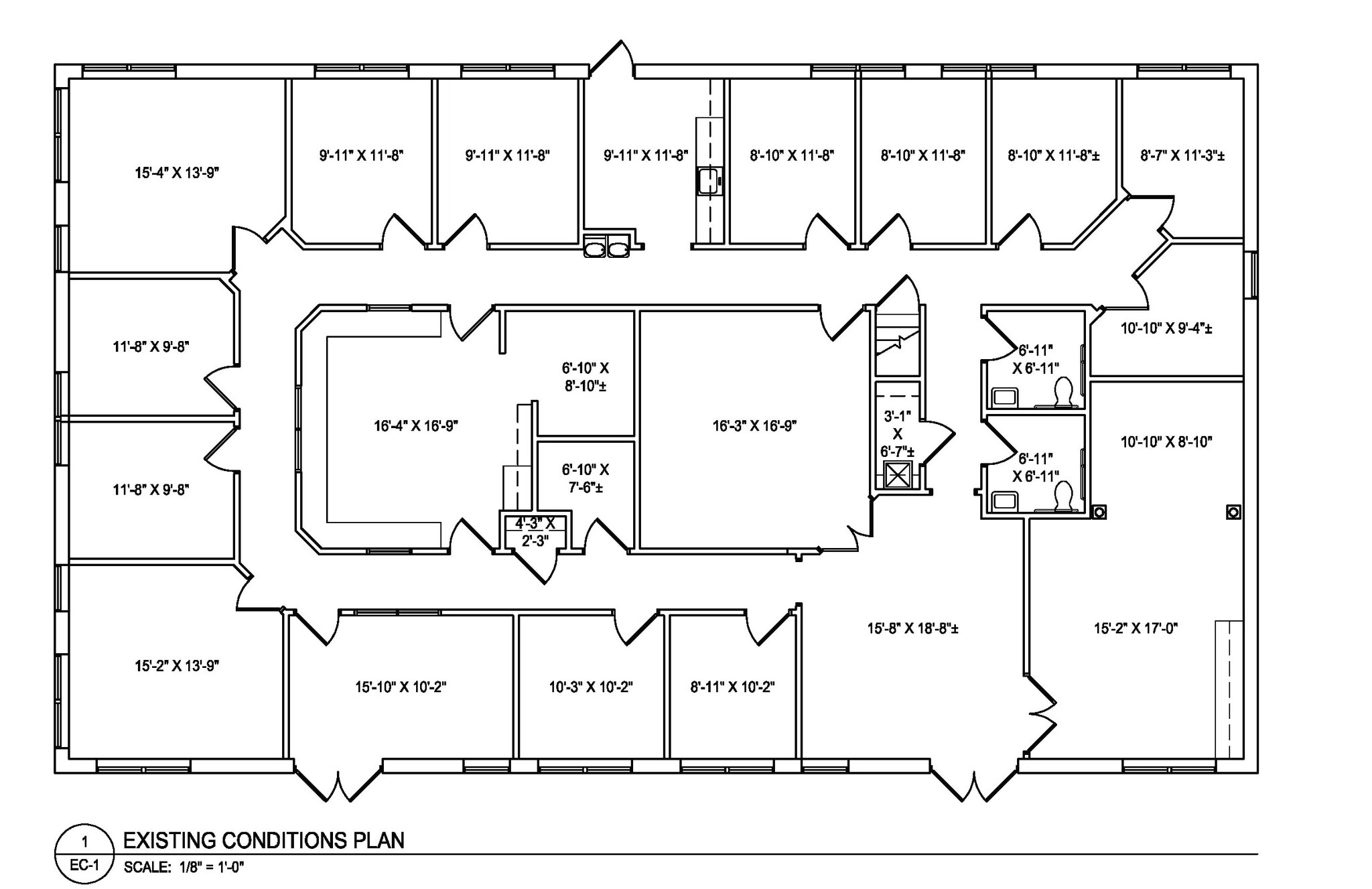 6013-6015 Staples Mill Rd, Richmond, VA à vendre Plan d’étage– Image 1 sur 5