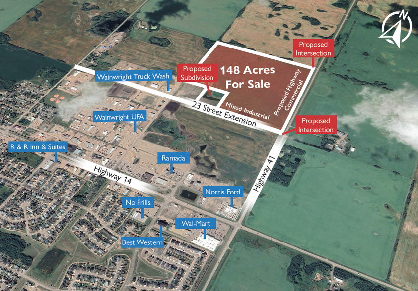 Range Road 142, Lac La Biche, AB à vendre - Aérien – Image 1 sur 4