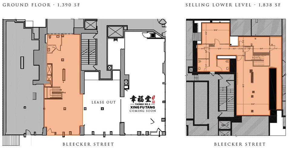 154 Bleecker St, New York, NY à louer - Plan d’étage – Image 2 sur 2