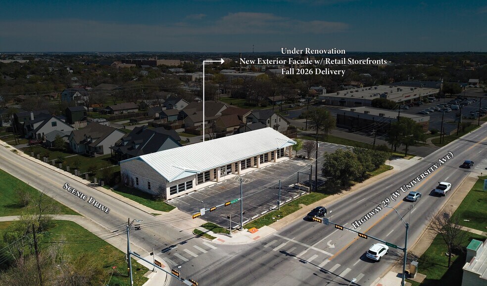 805 W University Ave, Georgetown, TX à louer - Photo de l’immeuble – Image 3 sur 6