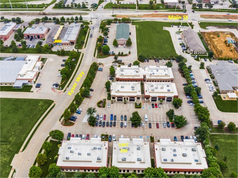 9191 Kyser Way, Frisco, TX à louer - Aérien – Image 2 sur 5