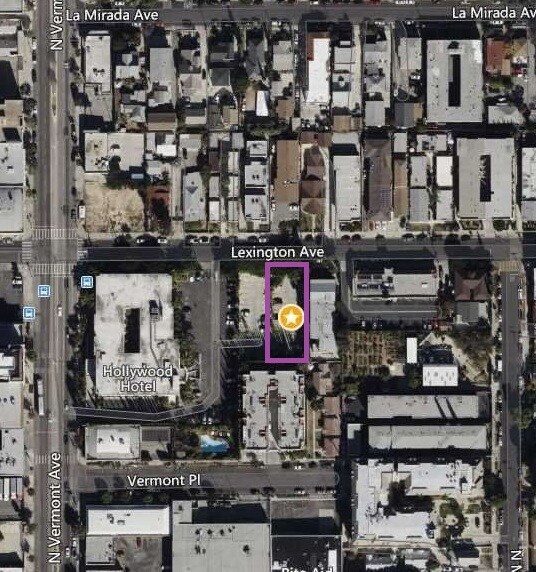 4632 Lexington Ave, Los Angeles, CA à vendre - Aérien – Image 2 sur 3