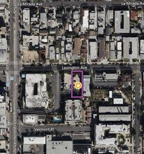 4632 Lexington Ave, Los Angeles, CA - VUE AÉRIENNE  vue de carte