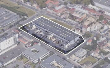 Gennevilliers - VUE AÉRIENNE  vue de carte