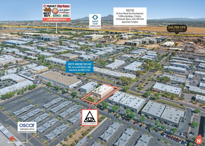 2149 E 5th St, Tempe, AZ à vendre - Aérien – Image 3 sur 5