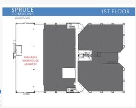 1595 Spruce St, Riverside, CA à louer Plan d’étage– Image 1 sur 1
