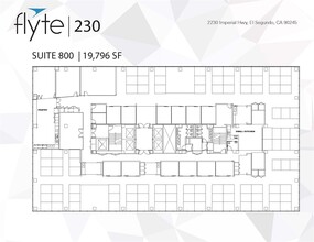 2200 E Imperial Hwy, El Segundo, CA à louer Plan d’étage– Image 1 sur 1