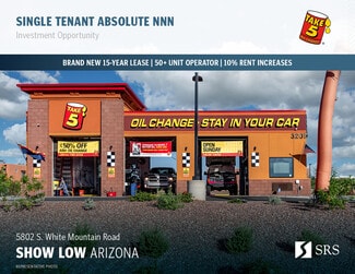 Plus de détails pour 5802 White Mountain Rd, Show Low, AZ - Local commercial à vendre