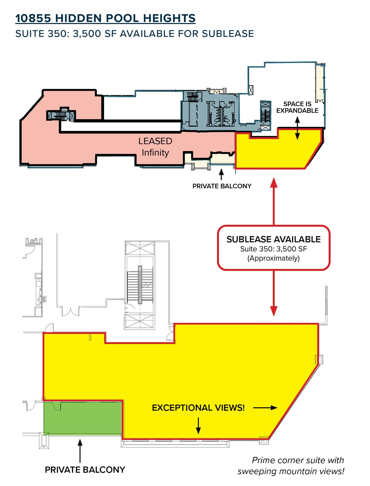 10855 Hidden Pool Hts, Colorado Springs, CO à louer Plan d’étage– Image 1 sur 3