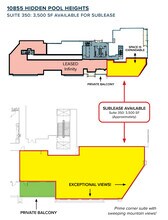 10855 Hidden Pool Hts, Colorado Springs, CO à louer Plan d’étage– Image 1 sur 3