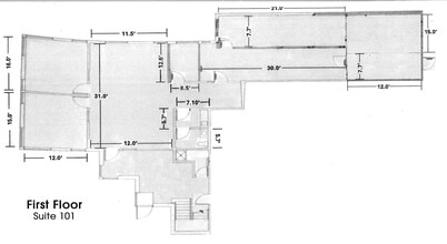 6745 SW Hampton St, Portland, OR à louer Plan d’étage– Image 1 sur 5