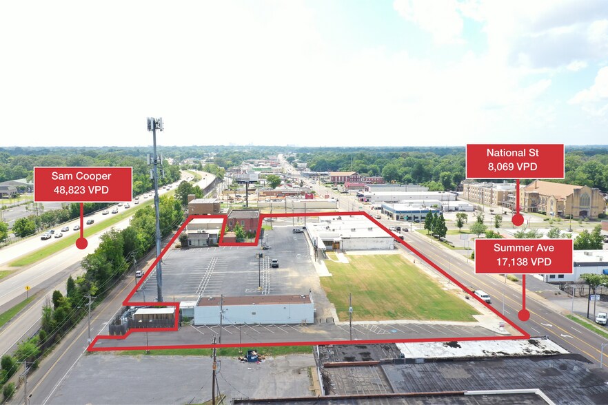 3393-3437 Summer Ave, Memphis, TN à vendre - Photo de l’immeuble – Image 2 sur 11