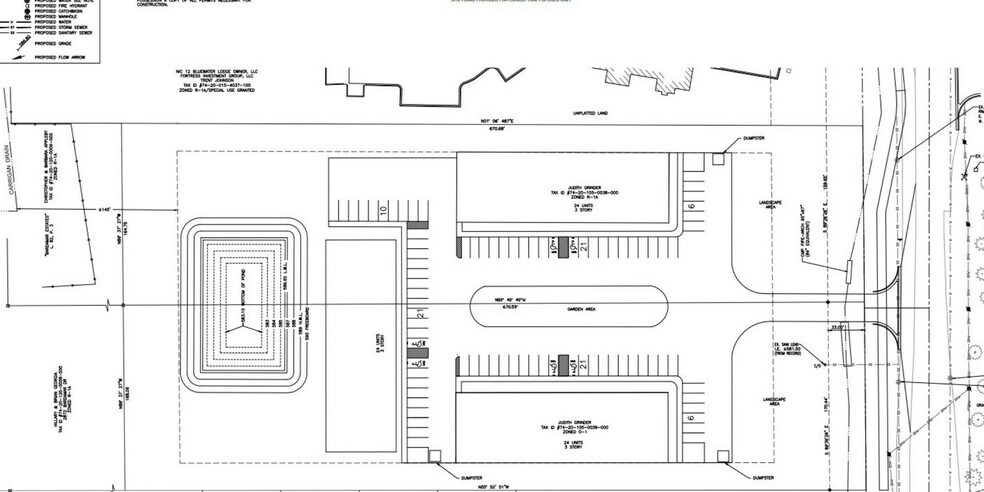 2844-2850 Keewahdin Rd, Fort Gratiot, MI à vendre - Plan de site – Image 2 sur 2