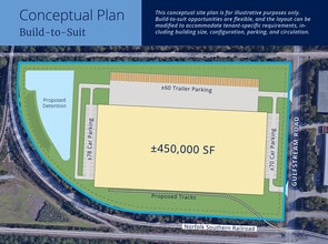 0 Gulfstream Rd, Savannah, GA à louer Plan de site– Image 2 sur 3