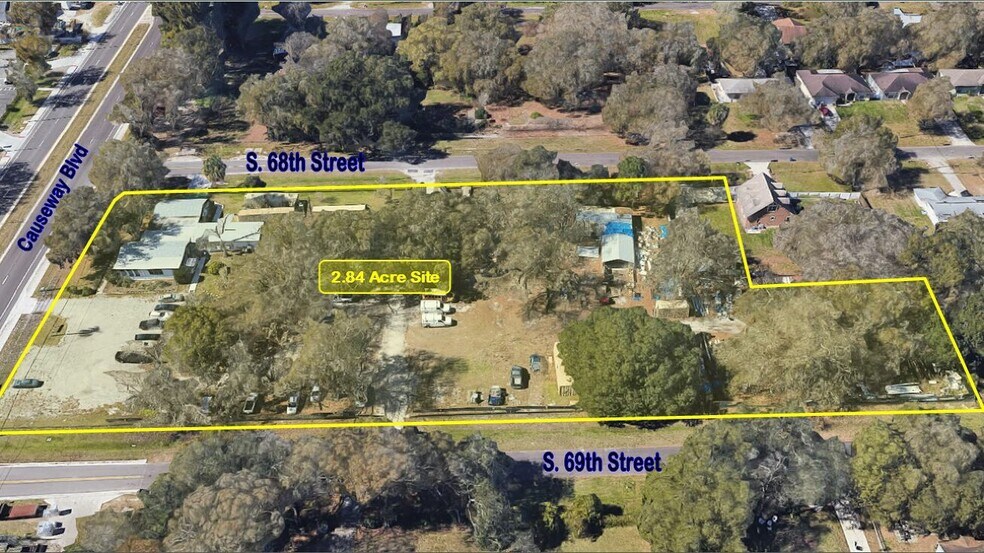 6802 Causeway Blvd, Tampa, FL à vendre - Aérien – Image 3 sur 3