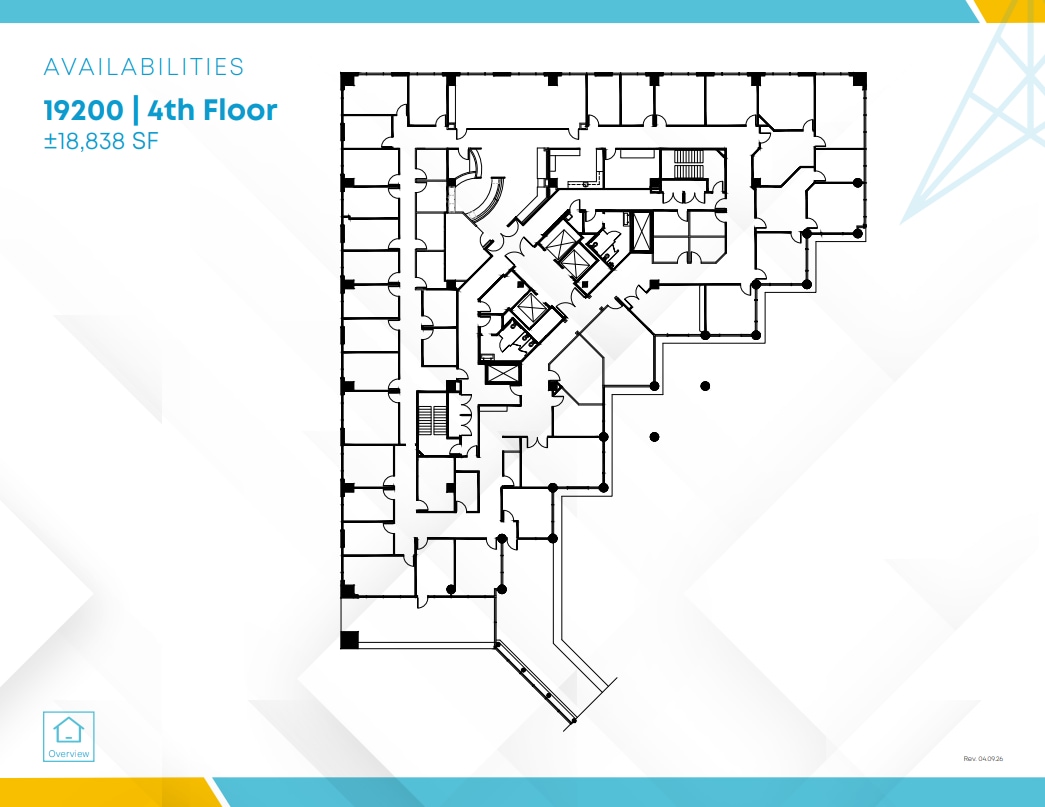 19100-19200 Von Karman Ave, Irvine, CA à louer Plan d’étage– Image 1 sur 1