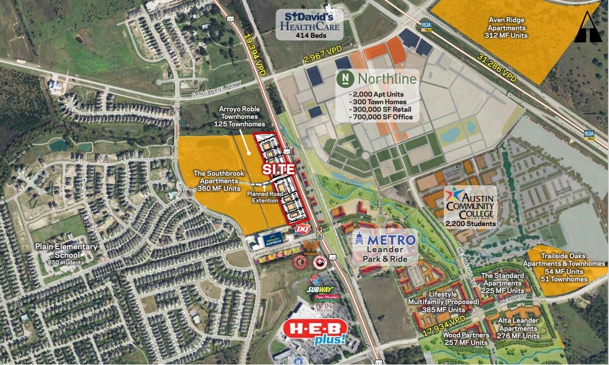 HWY 183 & Hero Way, Leander, TX à vendre Photo de l’immeuble– Image 1 sur 2