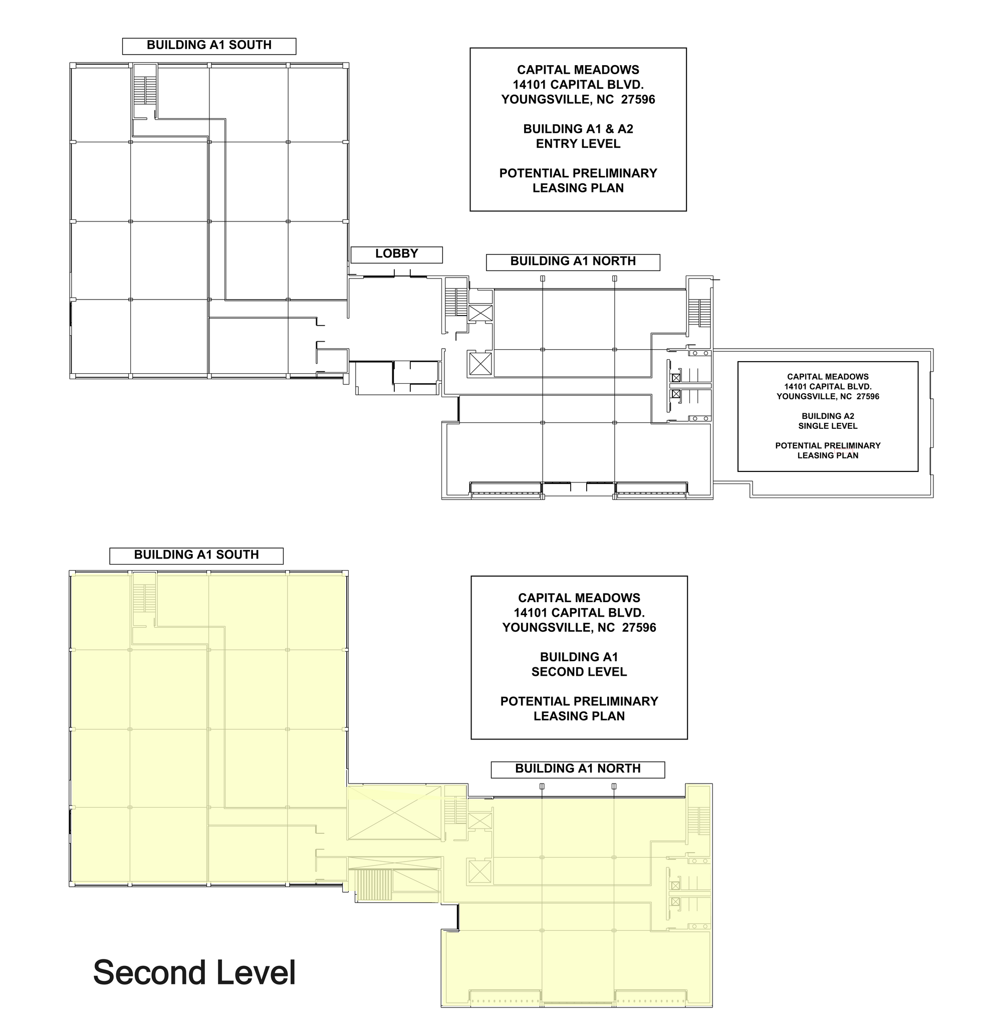 14100 Capital Blvd, Wake Forest, NC à louer Plan d’étage– Image 1 sur 3