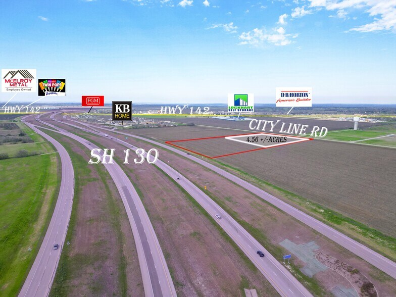 City Line Rd, Lockhart, TX à vendre - Aérien – Image 3 sur 9