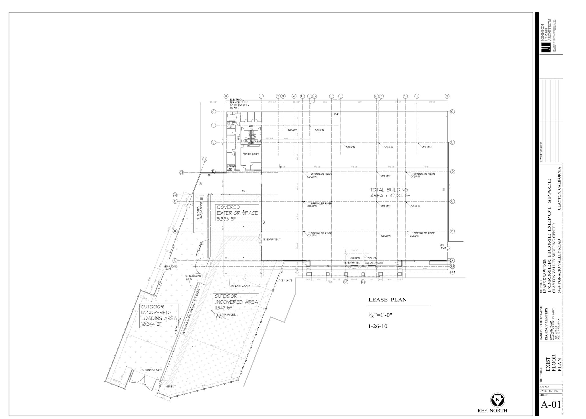 5400 Ygnacio Valley Rd, Concord, CA à louer Plan de site– Image 1 sur 1