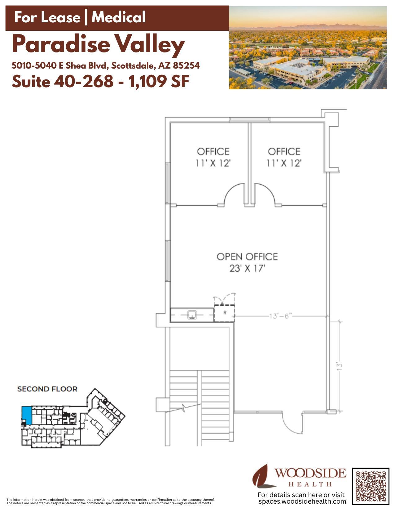 5010 E Shea Blvd, Scottsdale, AZ à louer Plan d’étage– Image 1 sur 1