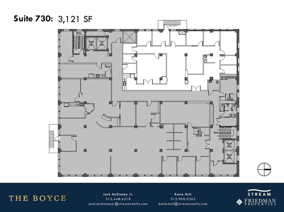 500 N Dearborn St, Chicago, IL à louer Plan d’étage– Image 1 sur 1