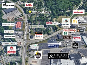 6074 Peach St, Erie, PA à louer Aérien– Image 2 sur 6