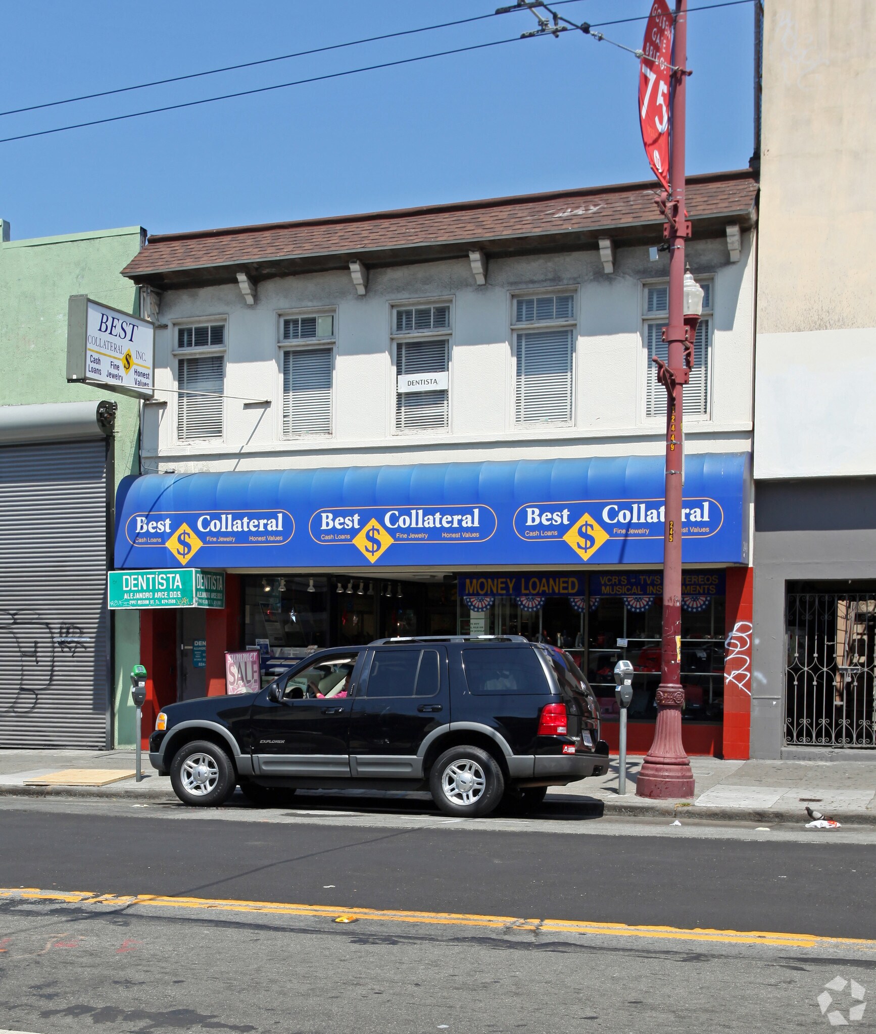 2447-2449 Mission St, San Francisco, CA à louer Photo de l’immeuble– Image 1 sur 14