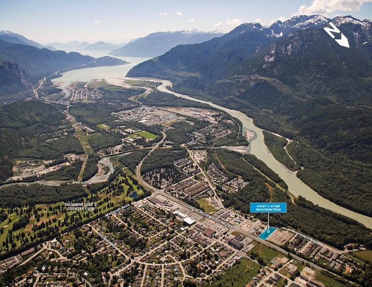 40460 Government Rd, Squamish, BC à vendre - Aérien – Image 3 sur 7