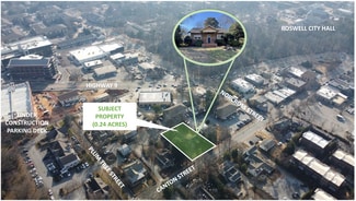 Plus de détails pour 1015 Canton St, Roswell, GA - Local commercial à vendre