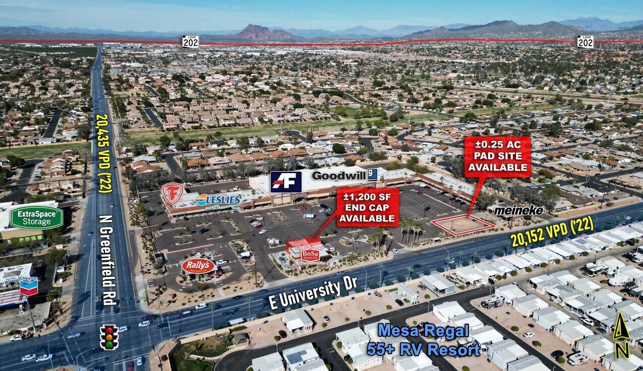 University Dr, Mesa, AZ à louer Aérien– Image 1 sur 5