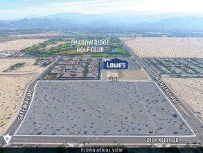 Monterey Ave, Palm Desert, CA - VUE AÉRIENNE  vue de carte