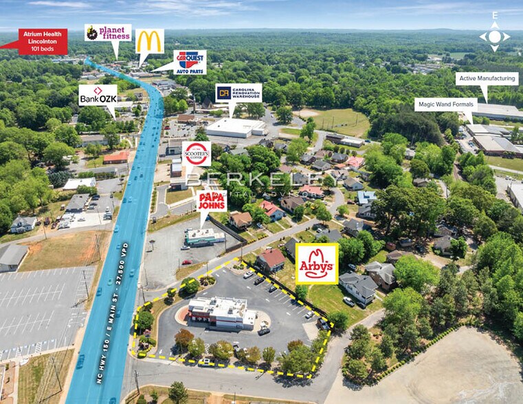 2216 E Main St, Lincolnton, NC à vendre - Photo de l’immeuble – Image 2 sur 5