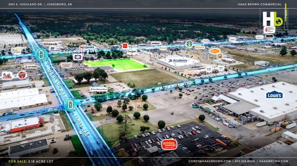 2901 E Highland Dr, Jonesboro, AR à vendre - Photo de l’immeuble – Image 3 sur 5