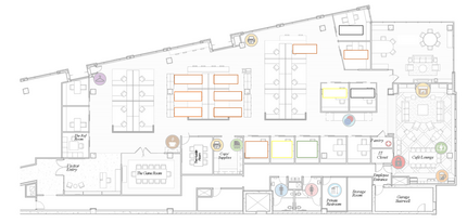 985 N High St, Columbus, OH à louer Plan d’étage– Image 1 sur 1