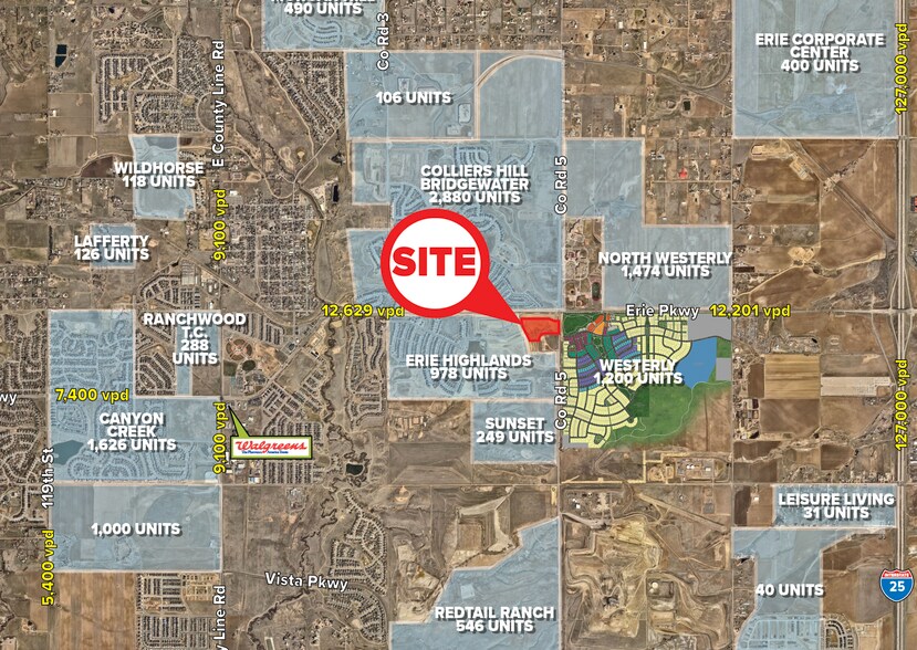 Erie Pkwy and County Road 5, Erie, CO à vendre - Photo de l’immeuble – Image 2 sur 3