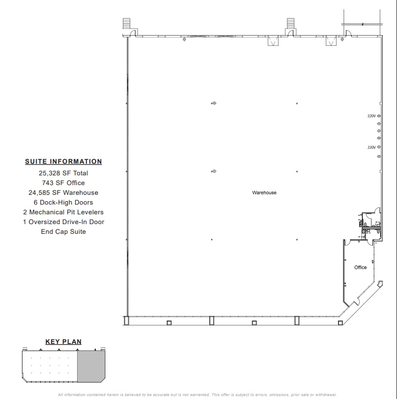 5750 Commerce Blvd, Alpharetta, GA à louer Plan d’étage– Image 1 sur 1